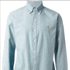 Ralph Lauren Chambray Button Down Shirt
